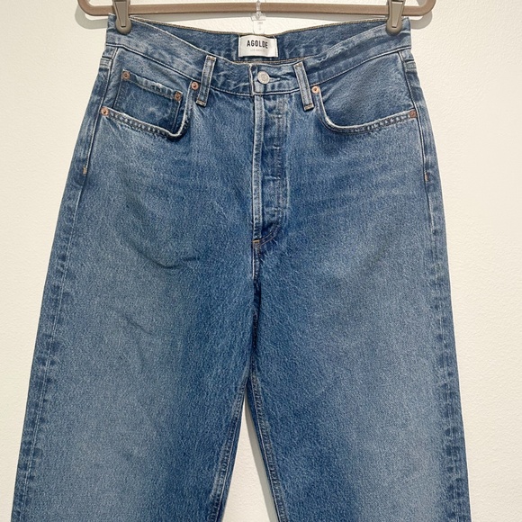 NWOT! Agolde Dara Mid Rise Baggy in Pattern Size 27 - Picture 12 of 16
